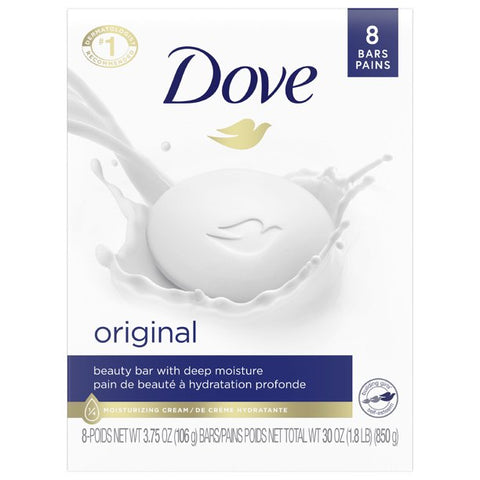 Dove Beauty Bar, Original (8/3.75oz.)