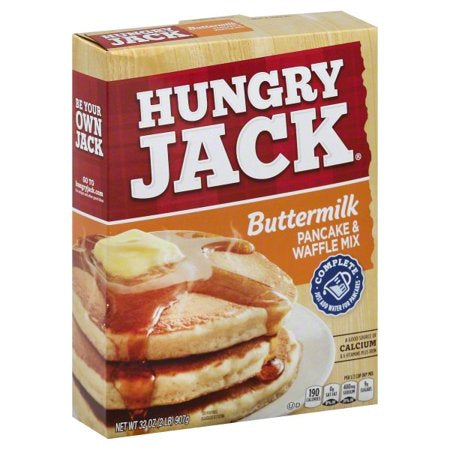 Hungry Jack Buttermilk Complete Pancake and Waffle Mix, (32oz.)