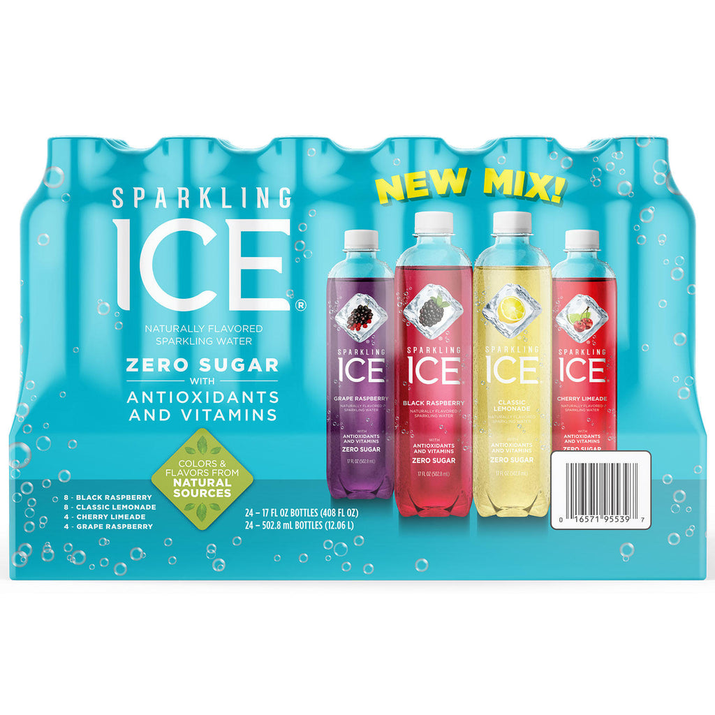 Sparkling Ice Very Berry Variety Pack (17 oz., 24 pk.)