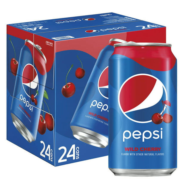Pepsi Cola Wild Cherry, (24pk.)