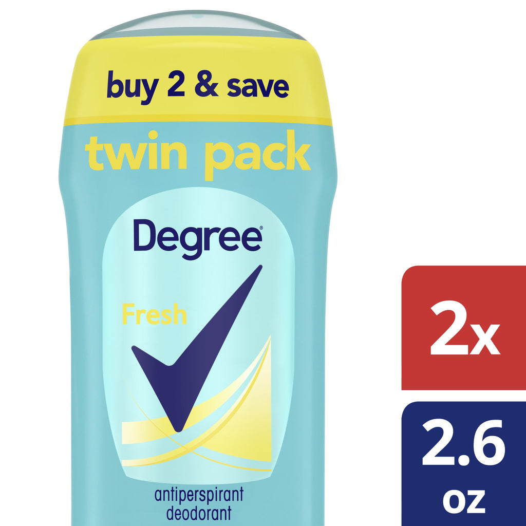 Degree Women Dry Protection Deodorant, Fresh (2ct./2.6oz.)