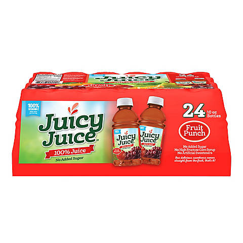 Juicy Juice 100% Juice, Fruit Punch (24/10oz.)