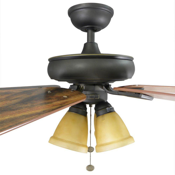 Hampton Bay Lyndhurst 52” Ceiling Fan w/ Light Kit (Oil Rubbed Bronze)
