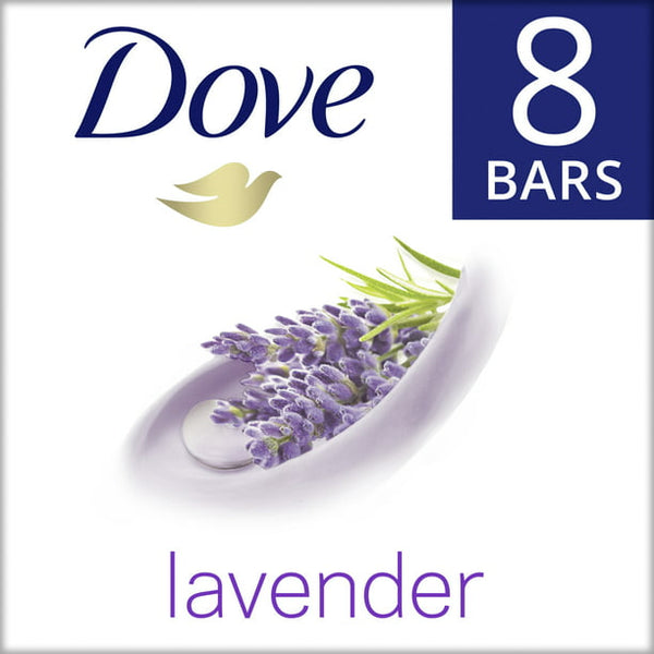 Dove Beauty Bar, Lavender (8/3.75oz.)