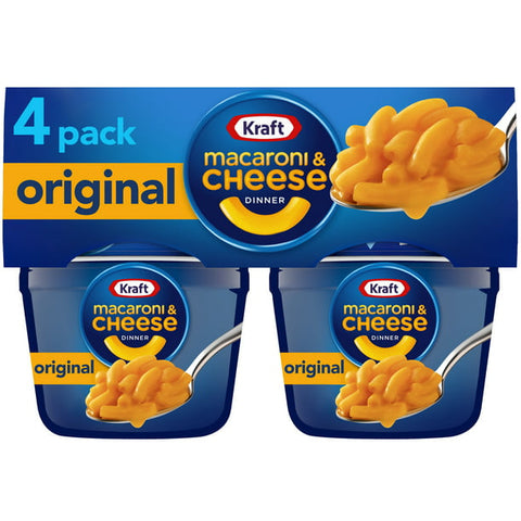 Kraft Macaroni & Cheese Dinner Cups (4ct.)
