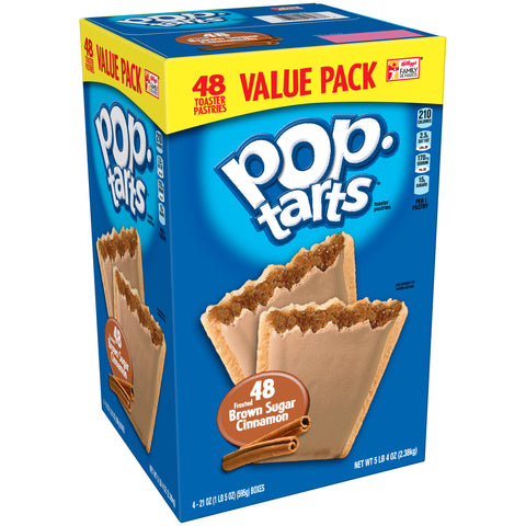 Kellogg's Pop Tarts, Brown Sugar Cinnamon (48ct.)