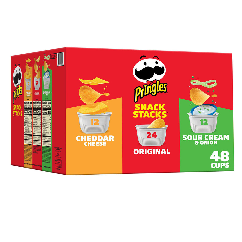 Pringles Potato Crisps Variety Pack (48ct.)