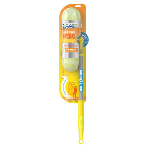 Swiffer Synthetic Dusters Super Extender Dusting Kit with Heavy-Duty Refills