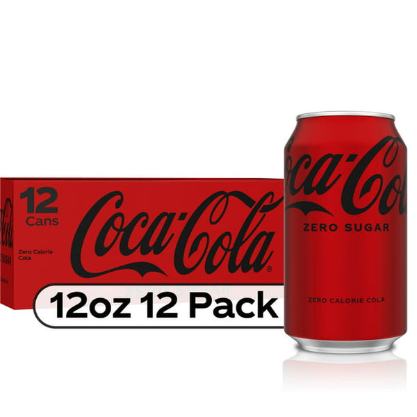 Coca-Cola Zero Sugar, (12pk.)