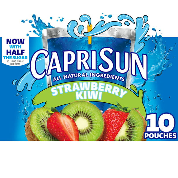 Caprisun Strawberry Kiwi Juice, (10/6oz.)
