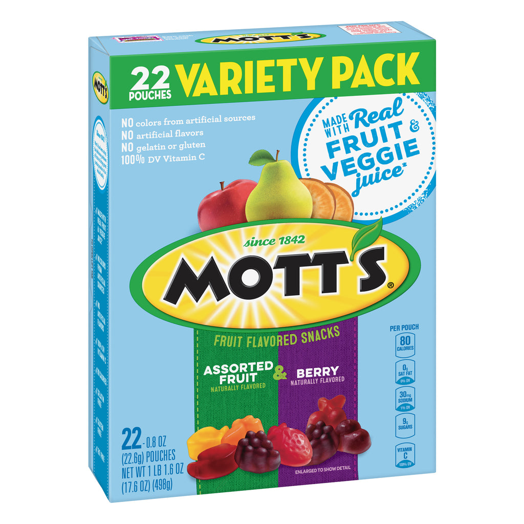 Mott's Medley Assorted Fruit Flavored Snacks (22 ct.)