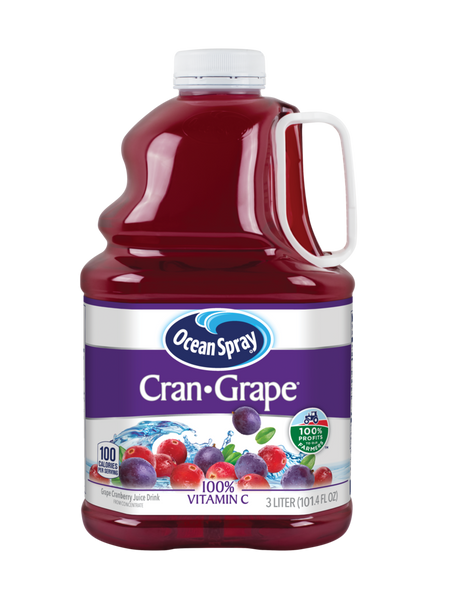 Ocean Spray Juice, Cran-Grape (3L.)
