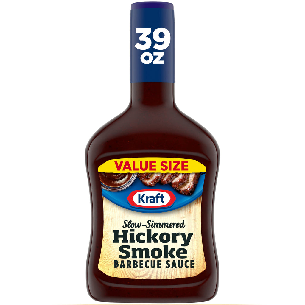 Kraft Slow-Simmered Barbecue BBQ Sauce, Hickory Smoke (39oz.)