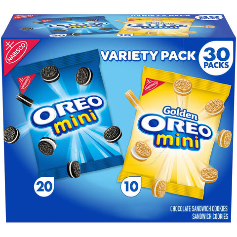 Nabisco Mini Oreo Chocolate Sandwich Cookies, (30pk)