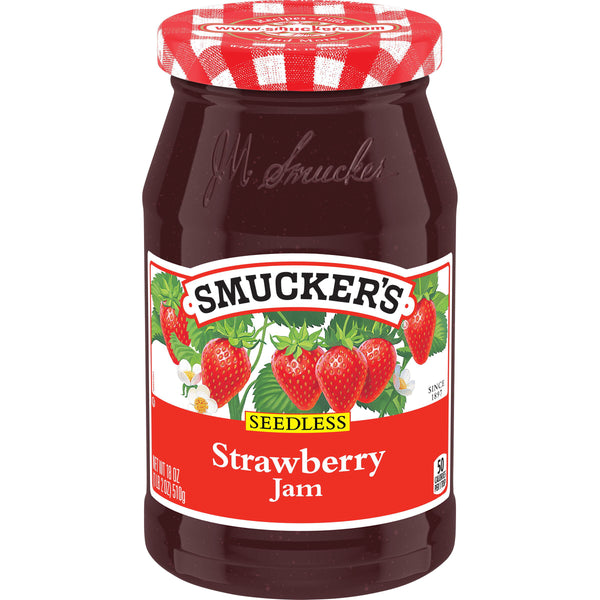 Smucker's Seedless Strawberry Jam, (16.3oz.)