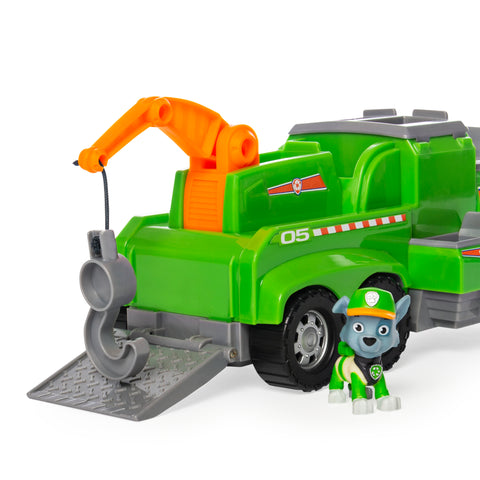 PAW Patrol, Rocky’s Total Team Rescue Recycling Truck with 6 Pups