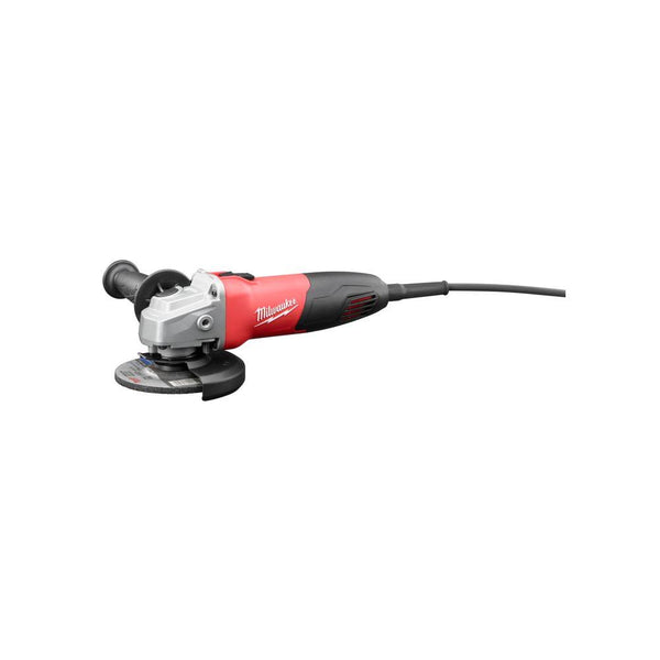 Milwaukee 7 Amp Corder 4-1/2 in. Small Angle Grinder with Sliding Lock-On Switch