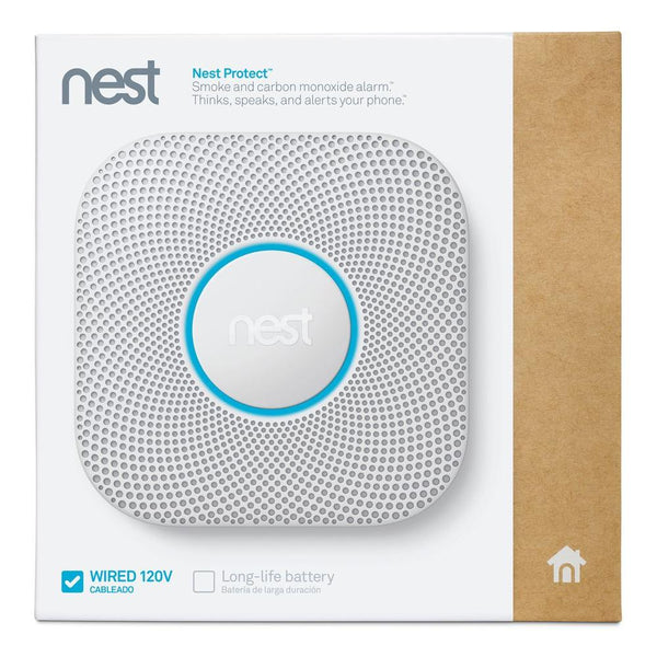 Nest Protect Wired Smoke and Carbon Monoxide Detector