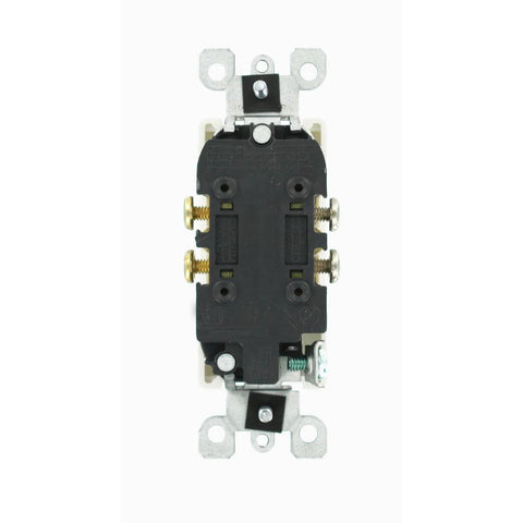 Leviton Decora 15 Amp Duplex Outlet, (10-Pack)