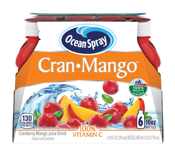 Ocean Spray Juice Cocktail, Cran-Mango (6/10 oz.)