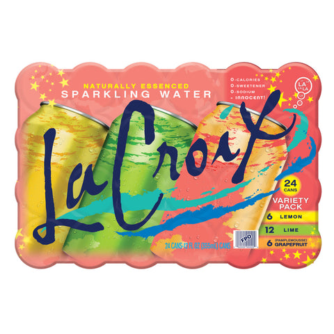 LaCroix Sparkling Water Variety Pack (12 oz., 24 pk.)