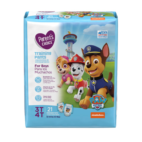 Parent’s Choice Boys Training Pants (3t-4t)