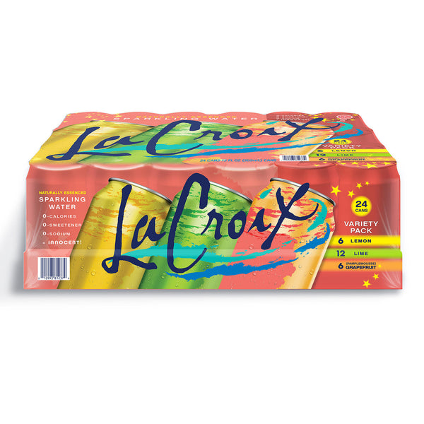 LaCroix Sparkling Water Variety Pack (12 oz., 24 pk.)