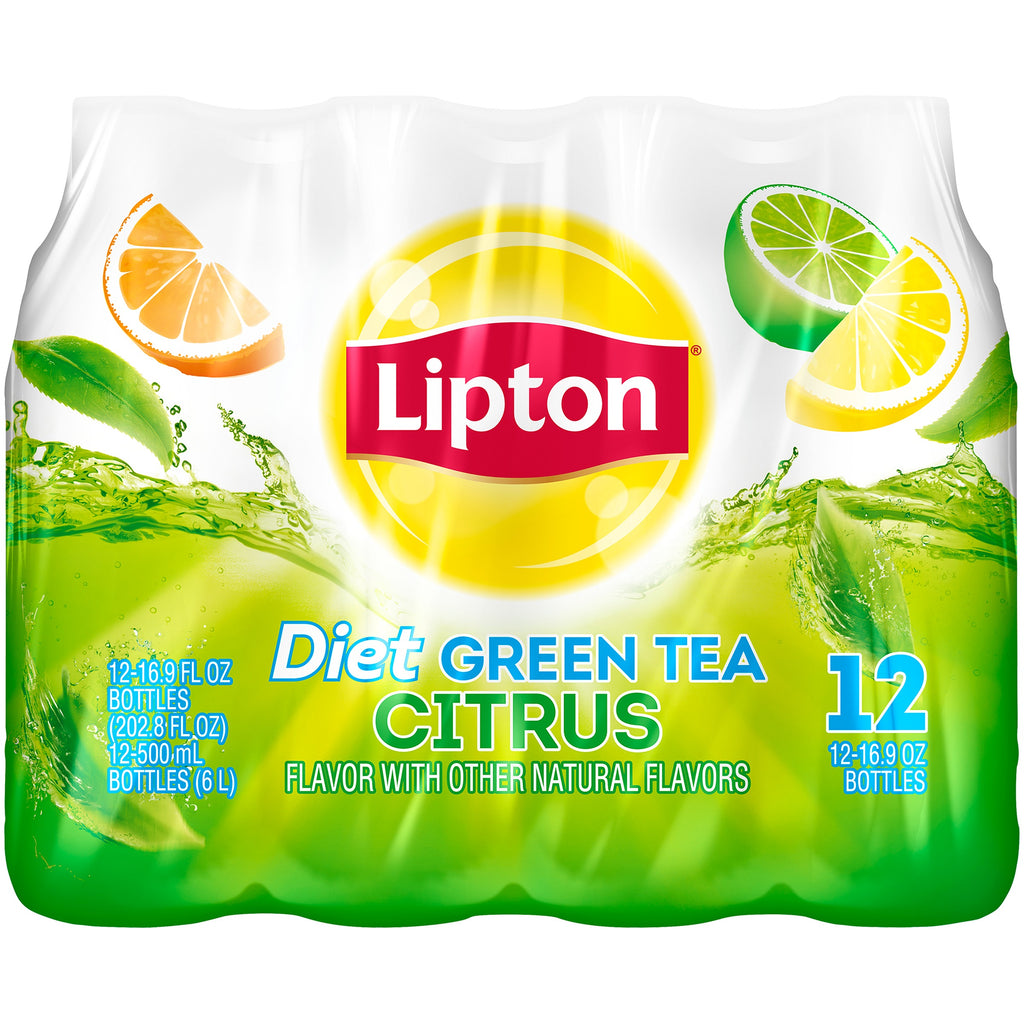 Lipton Diet Green Tea Citrus Iced Tea (12 pk., 16.9 floz.)