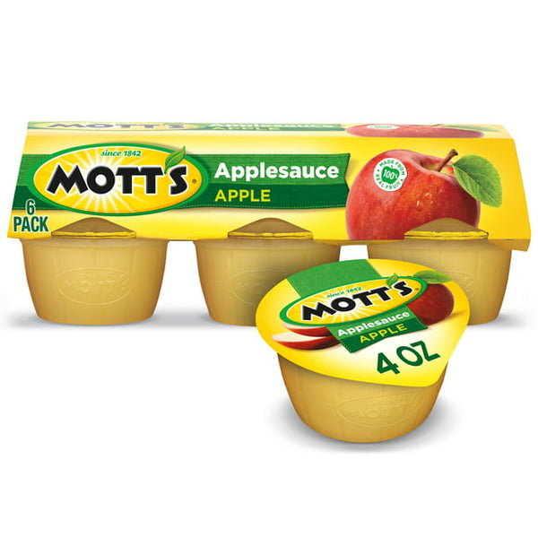 Mott's Applesauce, Apple (6ct., 4oz.)