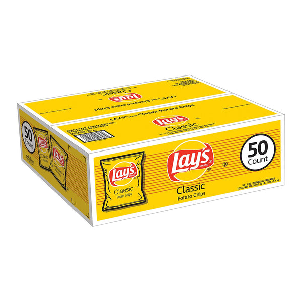 Lays Classic Potato Chips 1 oz. (50 ct.)