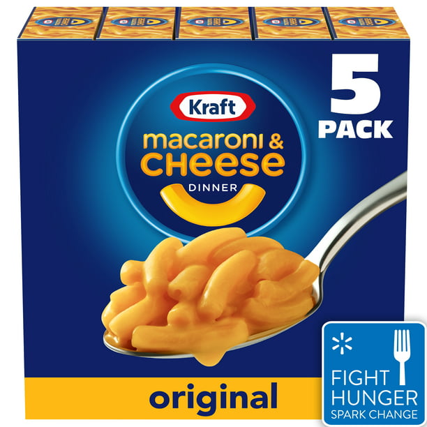 Kraft Macaroni and Cheese Dinner Box, (5ct.)