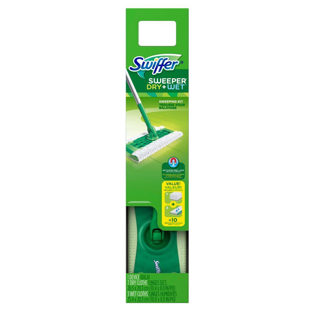 Swiffer Sweeper Dry and Wet Mop Starter Kit