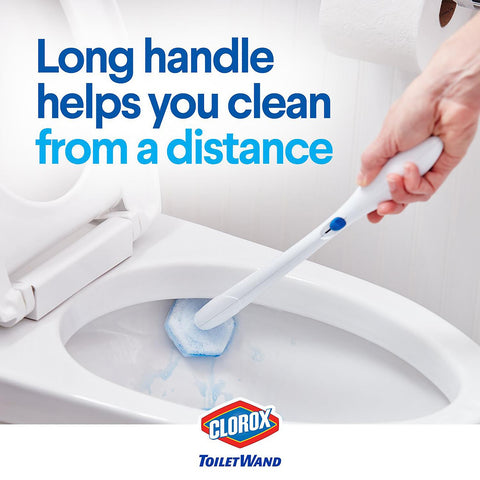 Clorox Toilet Wand, 36 Disinfecting Cleaning Head Refills + 1 Toilet Wand Handle