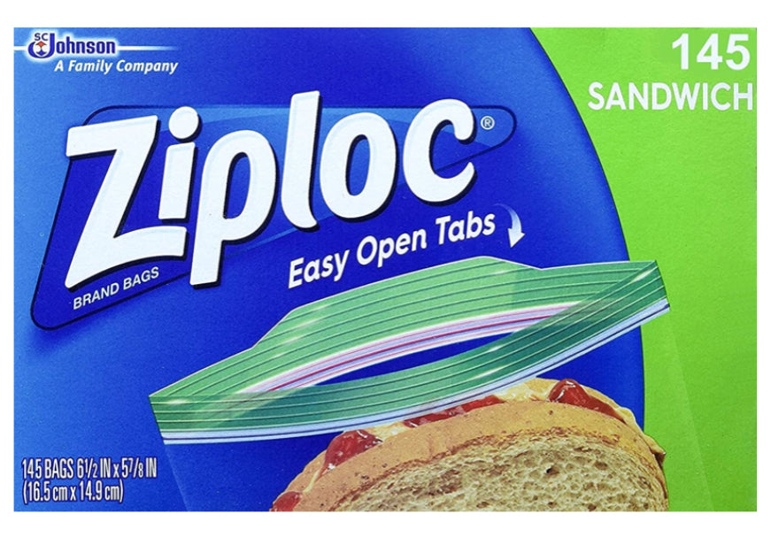 Ziploc Sandwich Bag (145ct.)