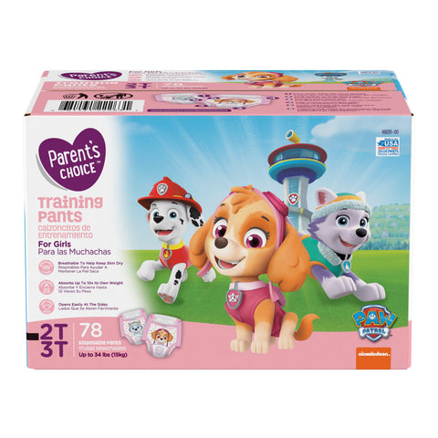 Parent’s Choice Girls Training Pants (2t-3t)