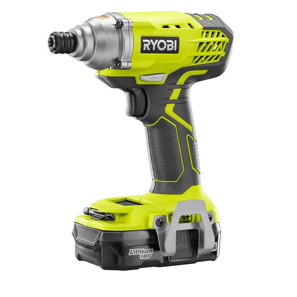 RYOBI, 18-Volt ONE+ Lithium-Ion Cordless Drill/Driver and Impact Drive Combo Kit