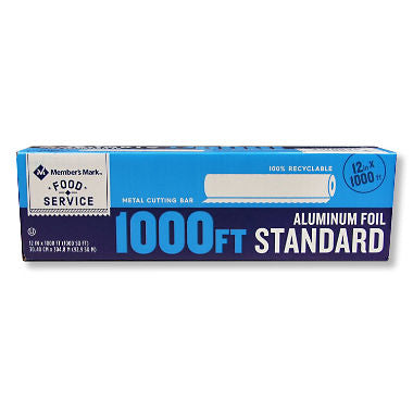 Member’s Mark Standard Foodservice Foil (12” x 1000 ft.)