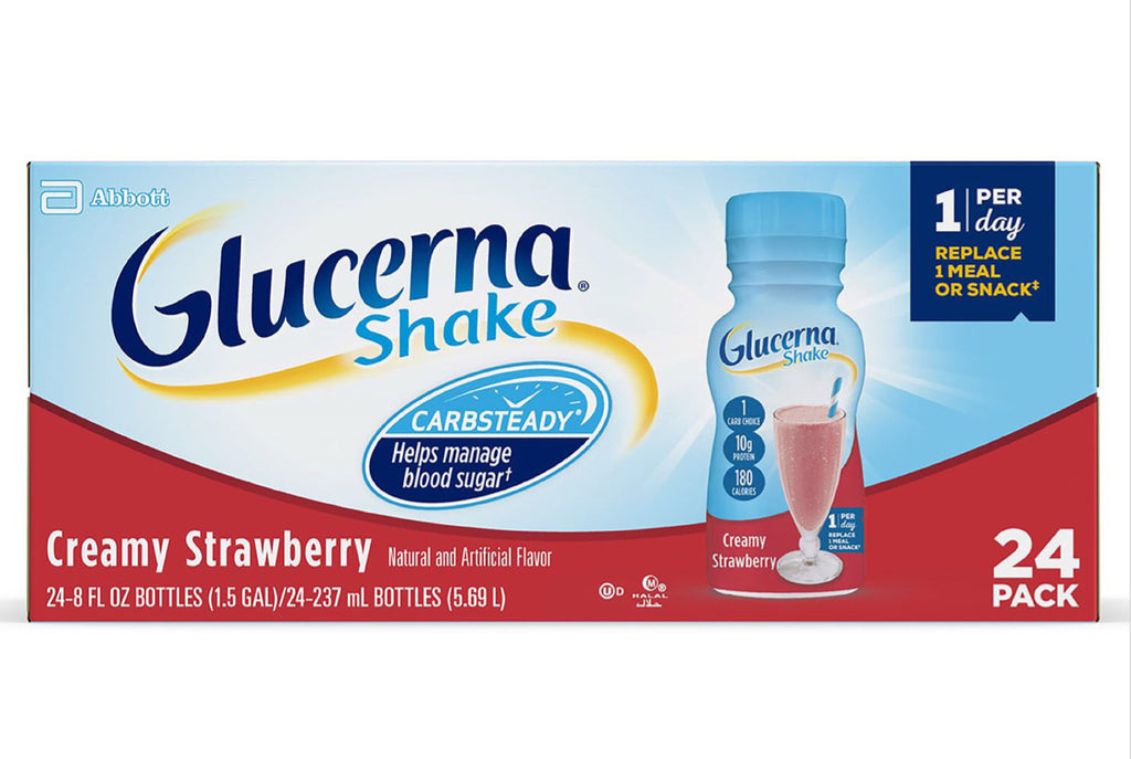 Glucerna Creamy Strawberry Shake (8 fl. oz., 24 ct.)