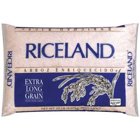 Riceland Enriched Extra Long Grain Rice, 20Lb