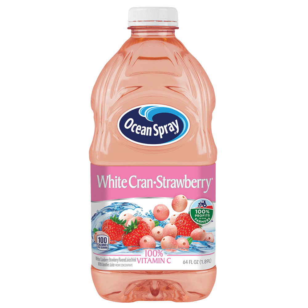Ocean Spray Juice, White Cran-Strawberry (64oz.)
