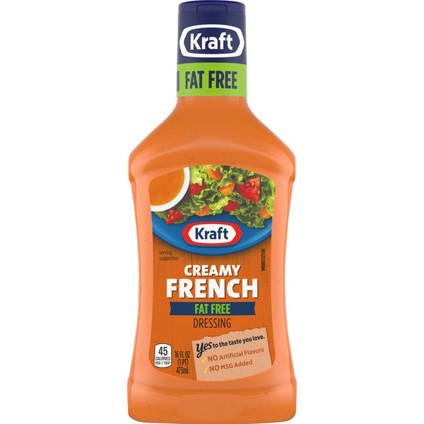 Kraft Creamy French Fat-Free Dressing, (16 fl.oz.)