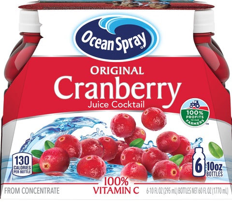 Ocean Spray Juice Cocktail, Cranberry (6/10 oz.)