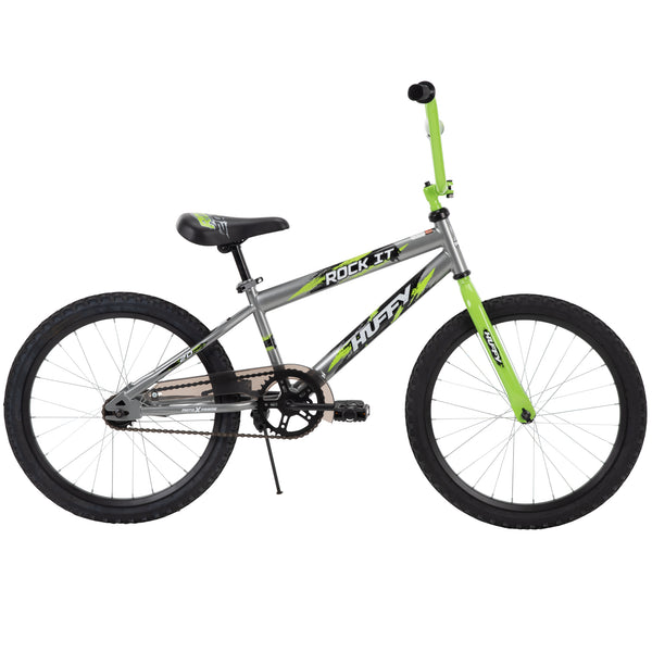 Huffy 20” Rock it EZ Build Boys Bike, Silver