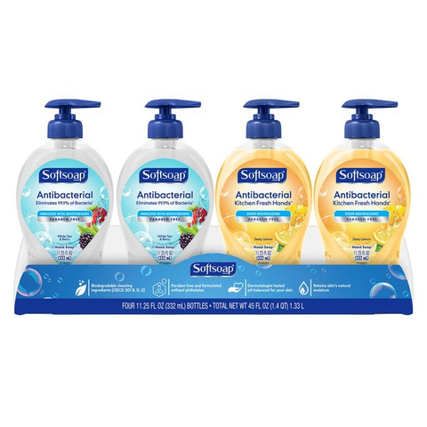 Softsoap Hand Soap Variety, (4ct., 11.25fl.oz.)