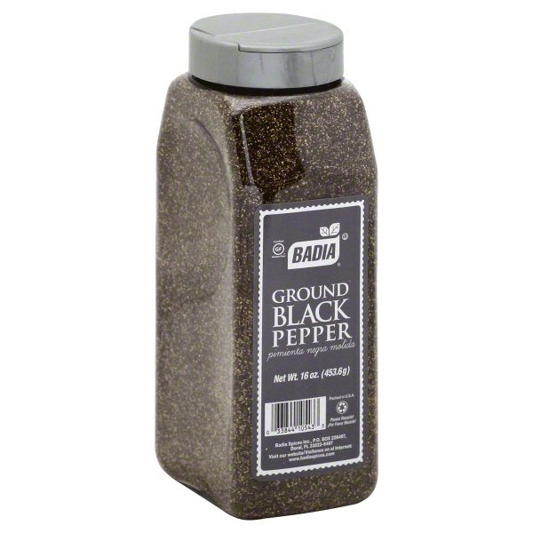 Badia Ground Black Pepper (16oz)