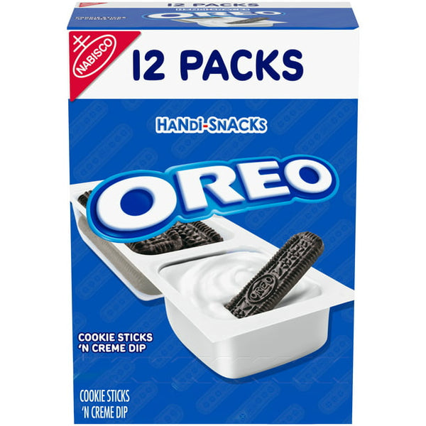 Handi-Snacks OREO Cookie Sticks 'N Crème Dip Snack Packs, (12ct.)