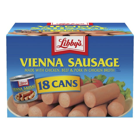 Libby's Vienna Sausage (4.6 oz. cans, 18 ct.)