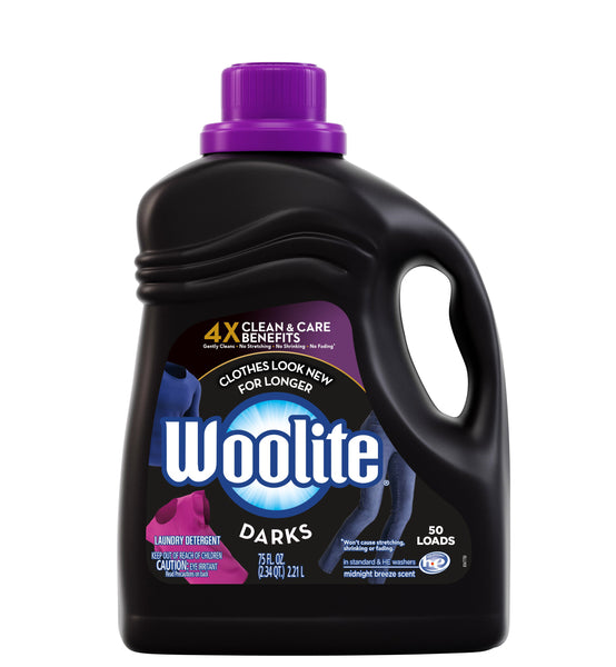 Woolite DARKS Liquid Laundry Detergent, (75 fl.oz., 50 loads)