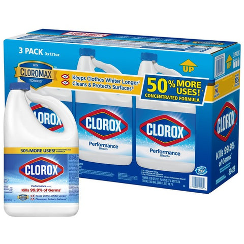 Clorox Performance Bleach w/Cloromax (121 oz.)