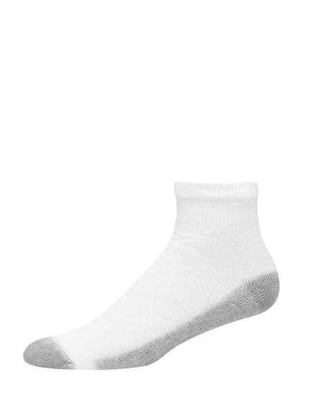 Hanes Men's Cushion FreshIQ Ankle Socks 12 + 1 Bonus Pack